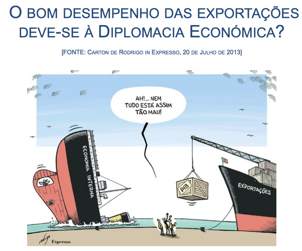 cartoon diplomacia económica