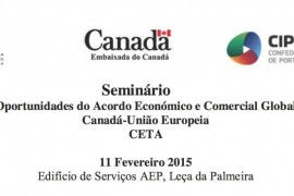 Seminário: Oportunidades do Acordo Comercial Canadá-União Europeia