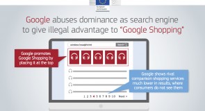 Comissão multa a Google em 2,42 mil milhões de euros por abuso de posição dominante